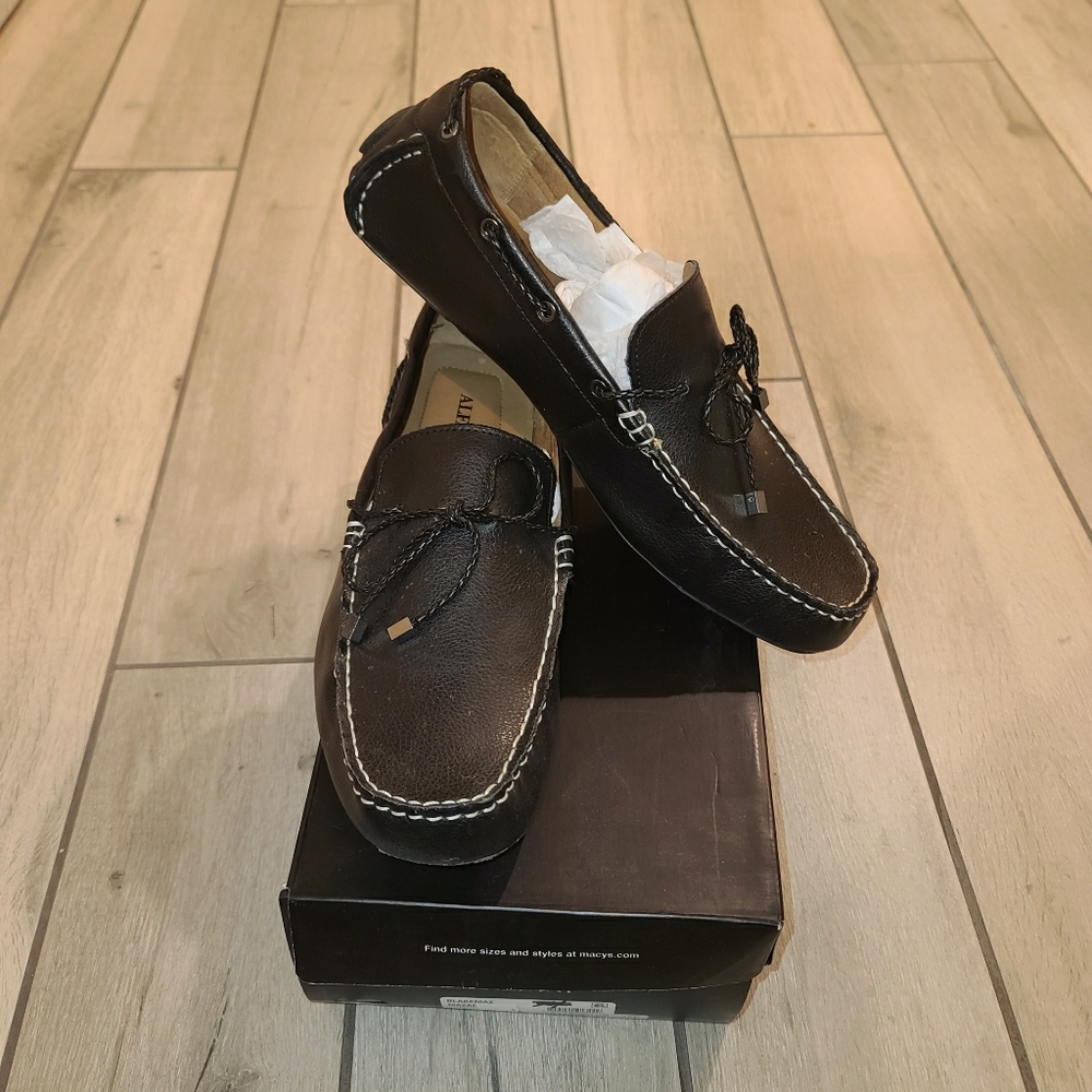 Men's Alfani Black Loafers Size 12